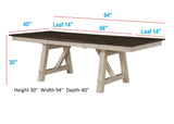 Dining Set Extendable Table with 6 Upholstered Chairs Cream - Furniture Home Direct