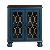 Lassie - Console Cabinet - Antique Blue - Furniture Home Direct