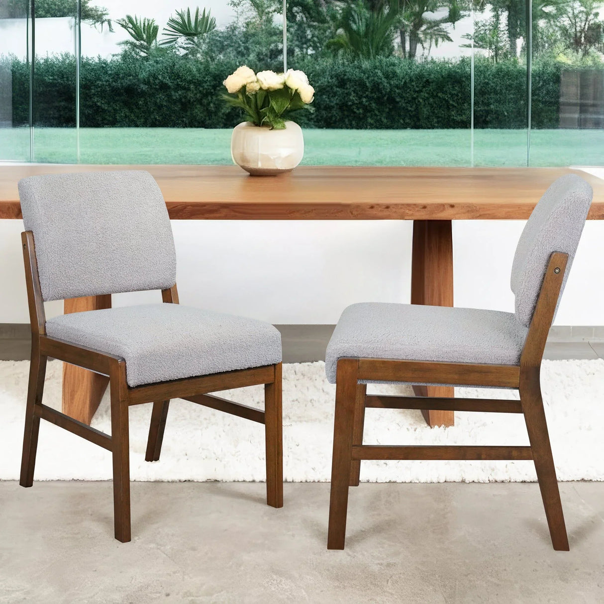 Caldwell - Dining Chair (Set of 2) - Light Gray - Furniture Home Direct