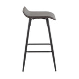 Ale - Contemporary Fixed Height Counter Stool (Set of 2) - Furniture Home Direct
