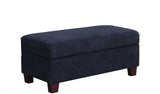 Diego - Fabric Sectional Sofa With Right Facing Chaise, Storage Ottoman, And 2 Accent Pillows - Furniture Home Direct