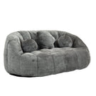Bean Bag Lazy Sofa Durable Comfort Lounger High Back Bean Bag Chair Couch - Furniture Home Direct