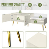 Modern Shoe Storage with Upholstered Cushions - Antique White - Furniture Home Direct
