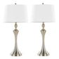 Flint - Contemporary Table Lamp Built In USB Port (Set of 2) - Furniture Home Direct