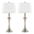 Flint - Contemporary Table Lamp Built In USB Port (Set of 2) - Furniture Home Direct