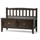Burlington - Entryway Storage Bench With Drawers - Furniture Home Direct