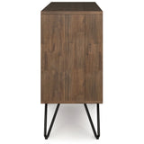 Chase - Rustic Natural Aged Brown TV Stand - Furniture Home Direct