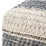 Grady - Handcrafted Square Pouf - Furniture Home Direct