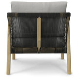 Palmetto - Outdoor Conversation Chair (Set of 2) - Stone Gray - Furniture Home Direct