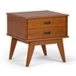 Draper - Handcrafted Mid Century End Table - Furniture Home Direct