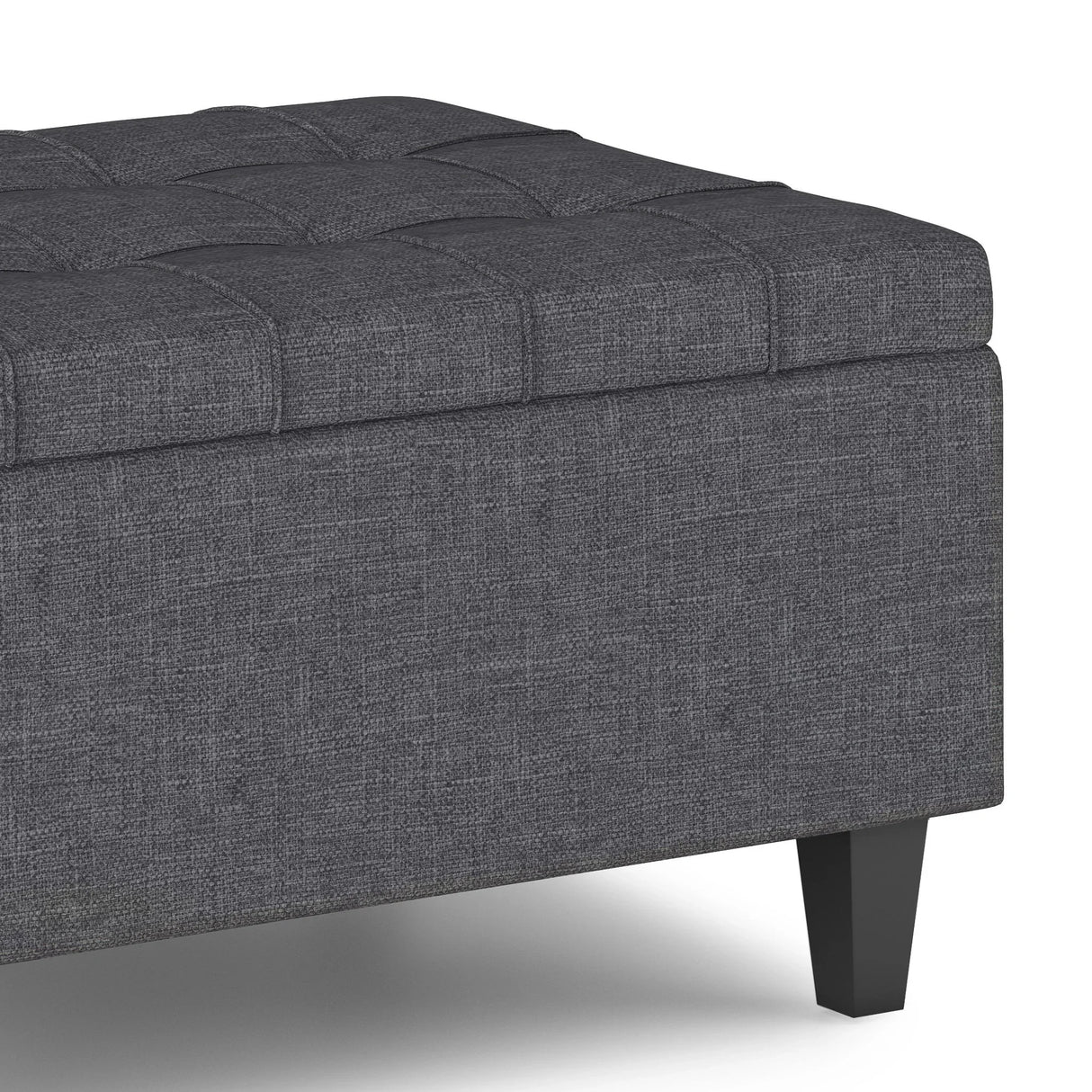 Harrison - Upholstered Coffee Table Storage Ottoman - Furniture Home Direct