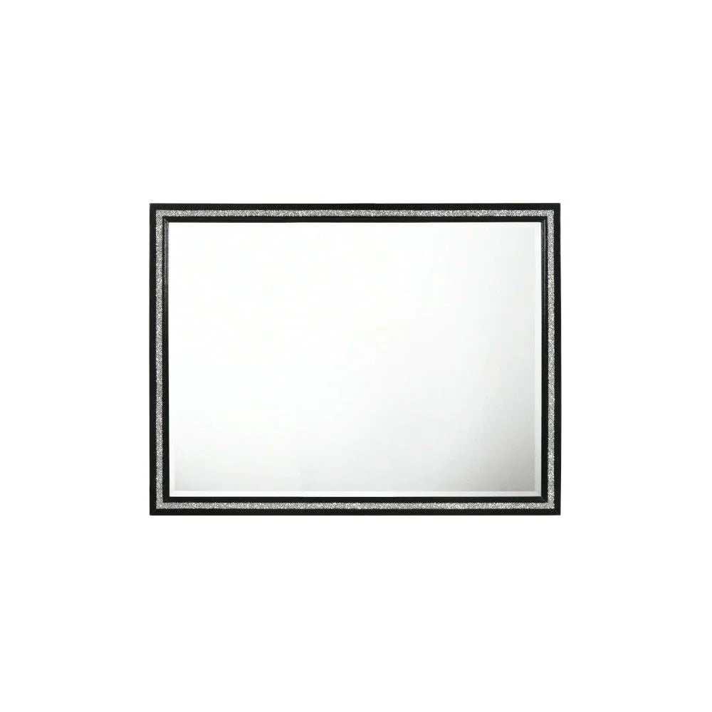 Haiden - Weathered Mirror - Black - Furniture Home Direct