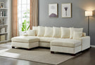 5 Seater Oversized Convertible L & U Shaped Couch - Furniture Home Direct