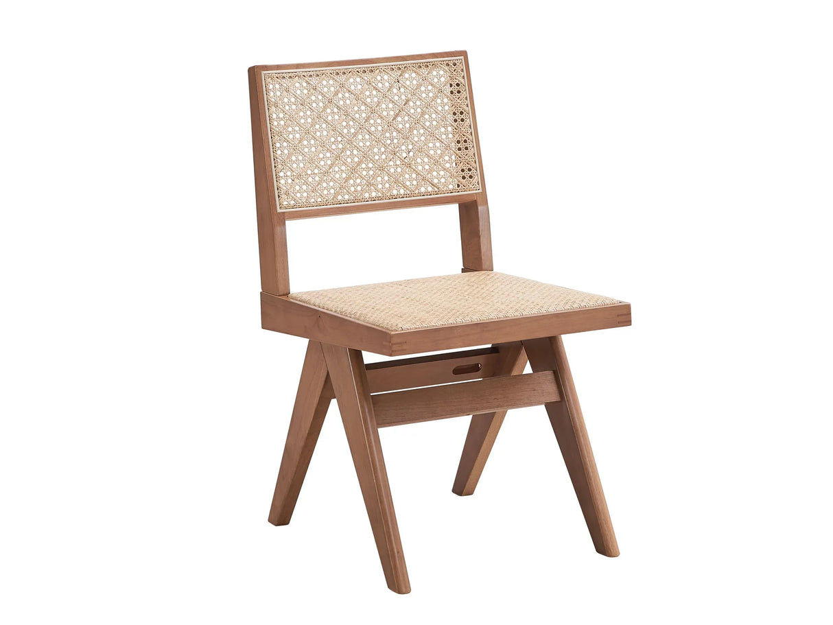 Velentina - Rattan Side Chair (Set of 2) - Natural - Furniture Home Direct