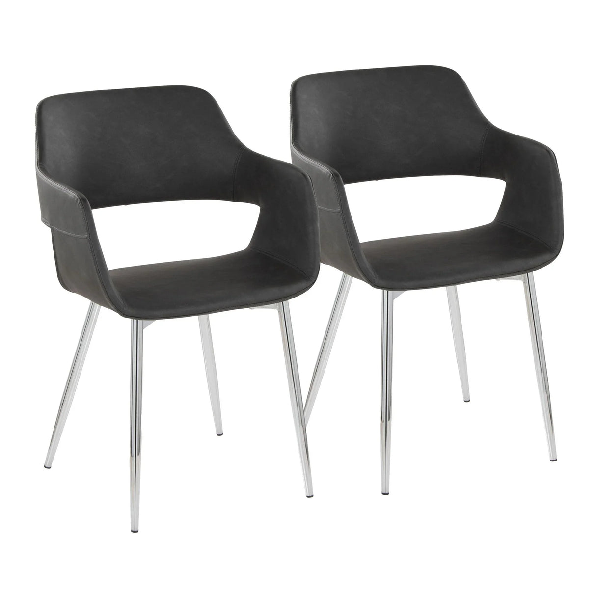 Margarite - Contemporary Dining Chair (Set of 2) - Furniture Home Direct