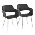 Margarite - Contemporary Dining Chair (Set of 2) - Furniture Home Direct