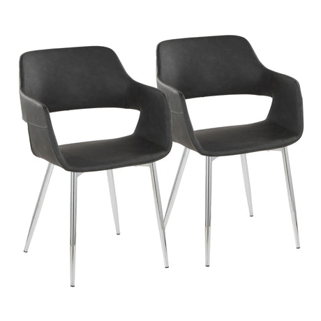 Margarite - Contemporary Dining Chair (Set of 2) - Furniture Home Direct