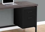 Computer Desk For Home Office, Left, Right Set - Up, Storage Drawers, Modern Design - Furniture Home Direct