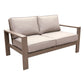 Loveseat, Wood Grained - Furniture Home Direct