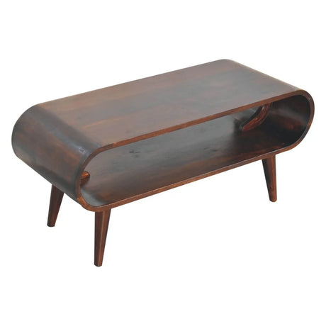 Amaya - Coffee Table - Light Walnut - Furniture Home Direct
