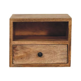 Solis - 1 Drawer Wall Mounted Nightstand - Furniture Home Direct