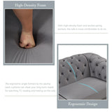 Upholstered 3 Piece Sofa Set With Legs - Furniture Home Direct