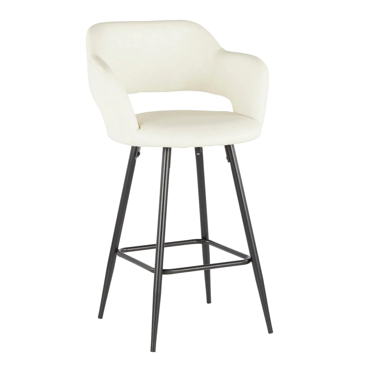 Margarite - Contemporary Counter Stool (Set of 2) - Furniture Home Direct