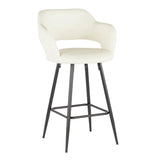 Margarite - Contemporary Counter Stool (Set of 2) - Furniture Home Direct