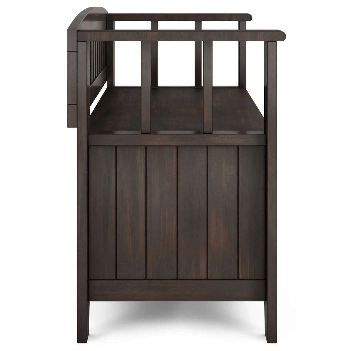Acadian - Entryway Storage Bench, Handcrafted - Furniture Home Direct