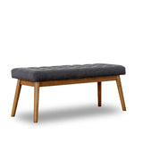 Delilah - Modern Bench - Gray - Furniture Home Direct