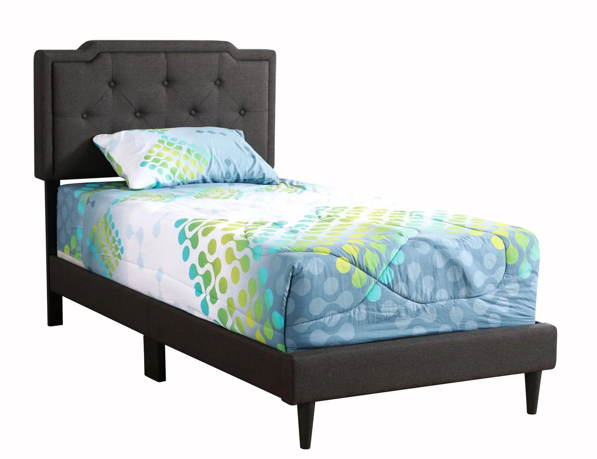 Button Tufted Bed Charming For Cozy Spaces - Furniture Home Direct