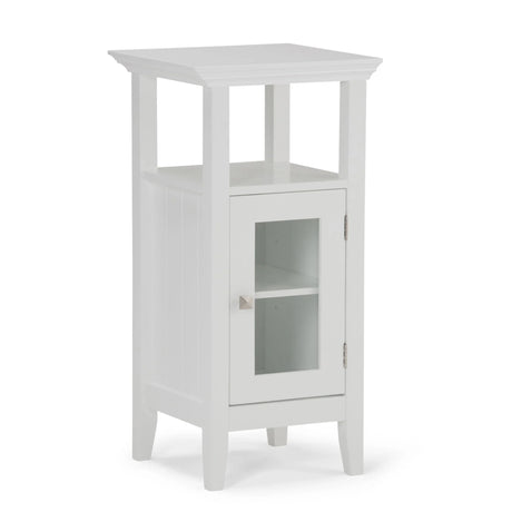 Acadian - Floor Storage Cabinet - Pure White - Furniture Home Direct