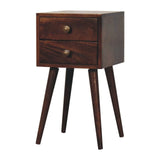 Solid Wood Mini Nightstand - Furniture Home Direct