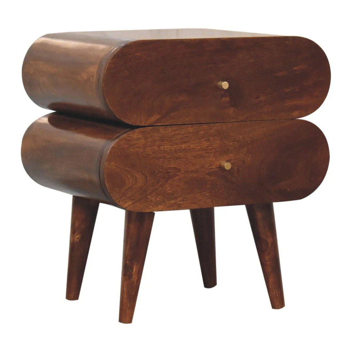 Bubble Nightstand - Brown - Furniture Home Direct