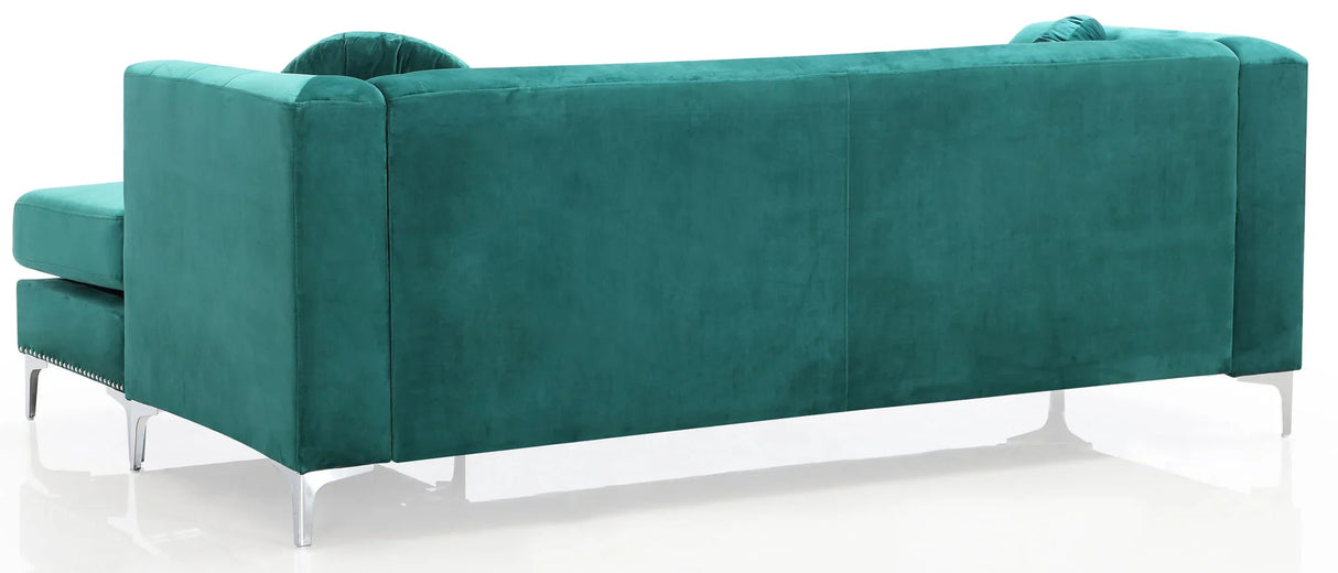 Pompano - Micro Suede Sofa Chaise - Furniture Home Direct