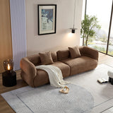 Sectional Sofa With Durable Fabric, Solid Wood Frame, And High Density Sponge Fill - Furniture Home Direct