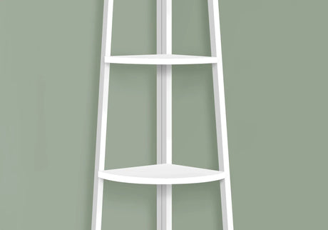 Bookshelf, Etagere, Corner, 4 Tier, Office, Contemporary & Modern - Furniture Home Direct
