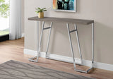 Accent Console Table For Entryway, Durable Construction - Taupe - Furniture Home Direct