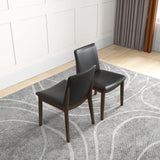 Laura - Mid-Century Modern Solid Wood Dining Chair (Set of 2) - Furniture Home Direct