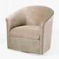 Eden - Swivel Chair With Microfiber Upholstery And Hardwood Frame - Furniture Home Direct
