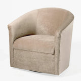 Eden - Swivel Chair With Microfiber Upholstery And Hardwood Frame - Furniture Home Direct