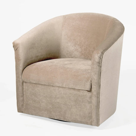Eden - Swivel Chair With Microfiber Upholstery And Hardwood Frame - Furniture Home Direct