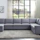 Tifton - Linen 7 Seat Reversible Modular Sectional Sofa Chaise - Furniture Home Direct