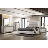 Star - Mirror With Built In LED And Frame - White - Furniture Home Direct