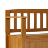 Brooklyn - Handcrafted Entryway Storage Bench - Furniture Home Direct