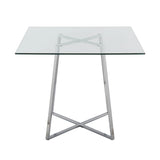Cosmo - Contemporary Square Dining Table Legs - Furniture Home Direct