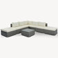 8 Pieces Outdoor Patio Furniture Conversation Wicker Sofa Set - Furniture Home Direct