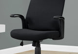 Office Chair, Adjustable Height, Swivel, Armrests, Contemporary & Modern - Furniture Home Direct