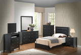 Transitional Modern Design Bed - Furniture Home Direct