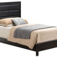 Transitional Modern Design Bed - Furniture Home Direct